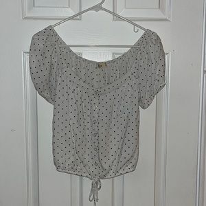 Hollister Polka Dot Top